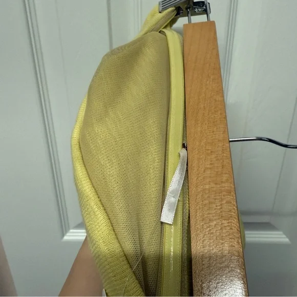 Free People| NWT Women’s Boulevard Ruched Yellow Tube Top in Size Small - Picture 10 of 12